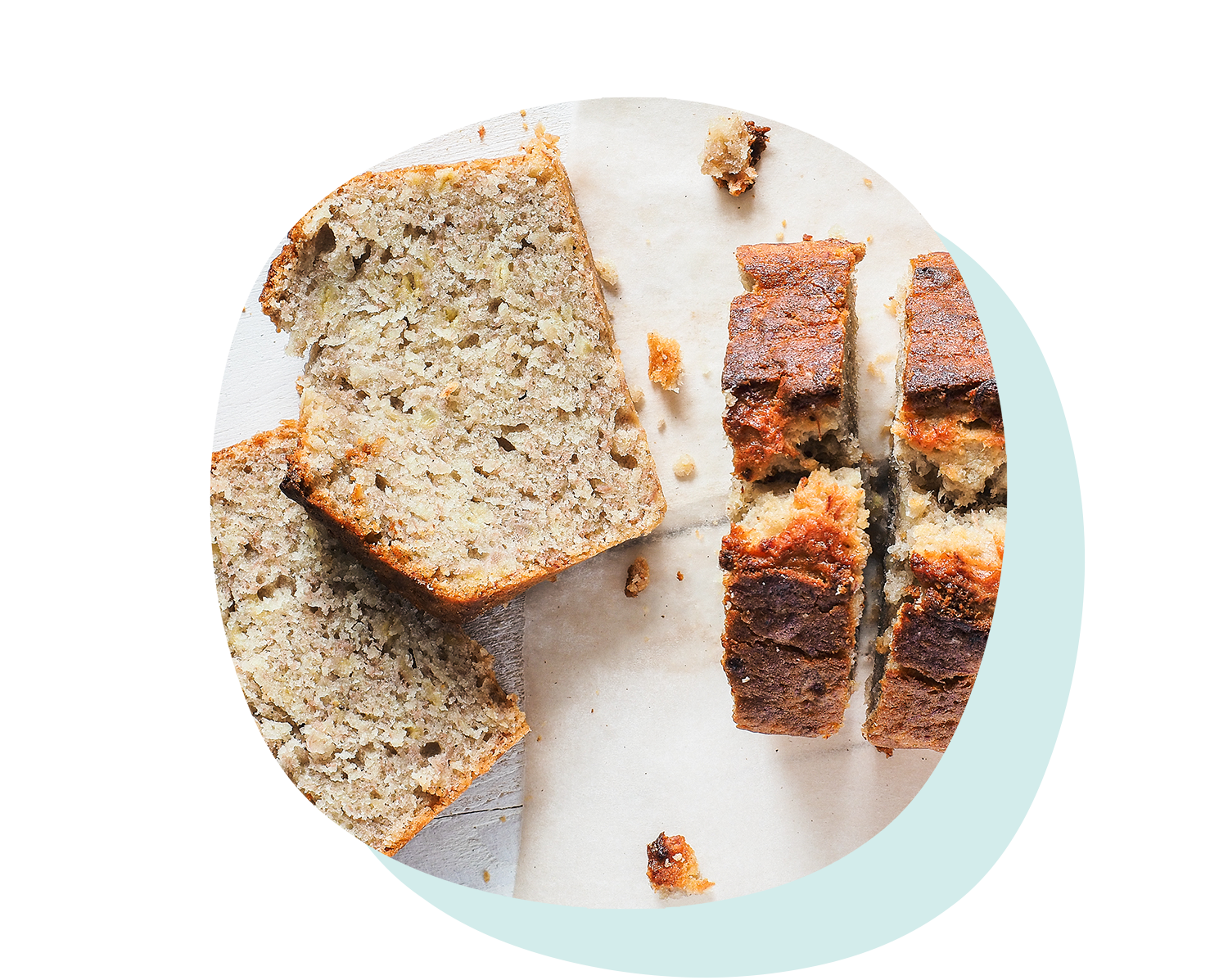 Banana Bread Loaf for kids.