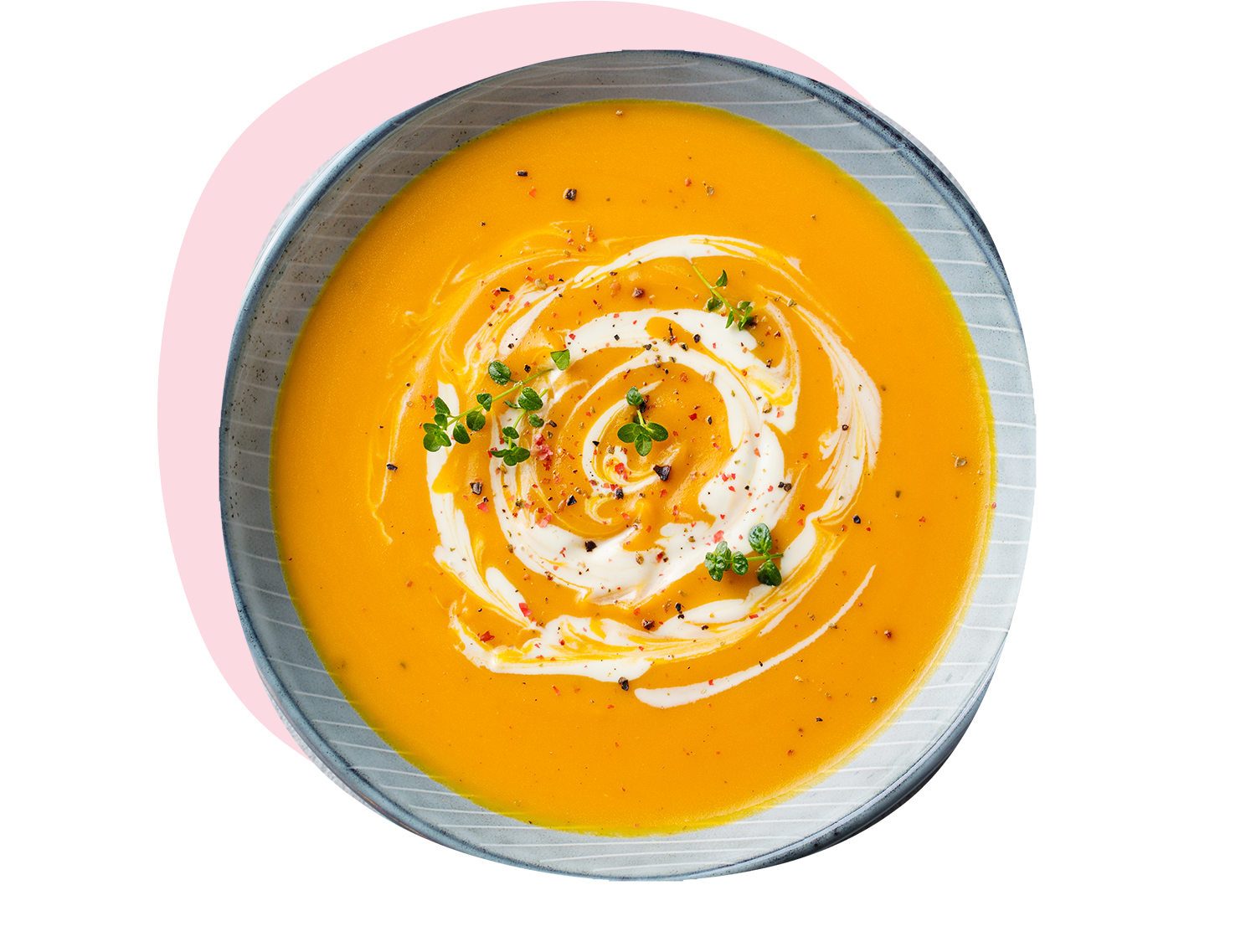Healthy pumpkin soup for kids